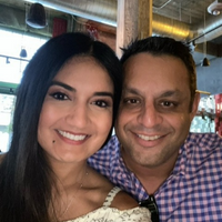 Amit Mathur and Wife
