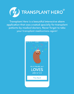 Transplant Hero app